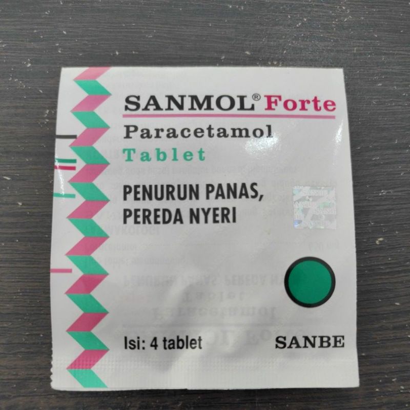 Jual Sanmol Forte Tablet Strip Tablet Shopee Indonesia