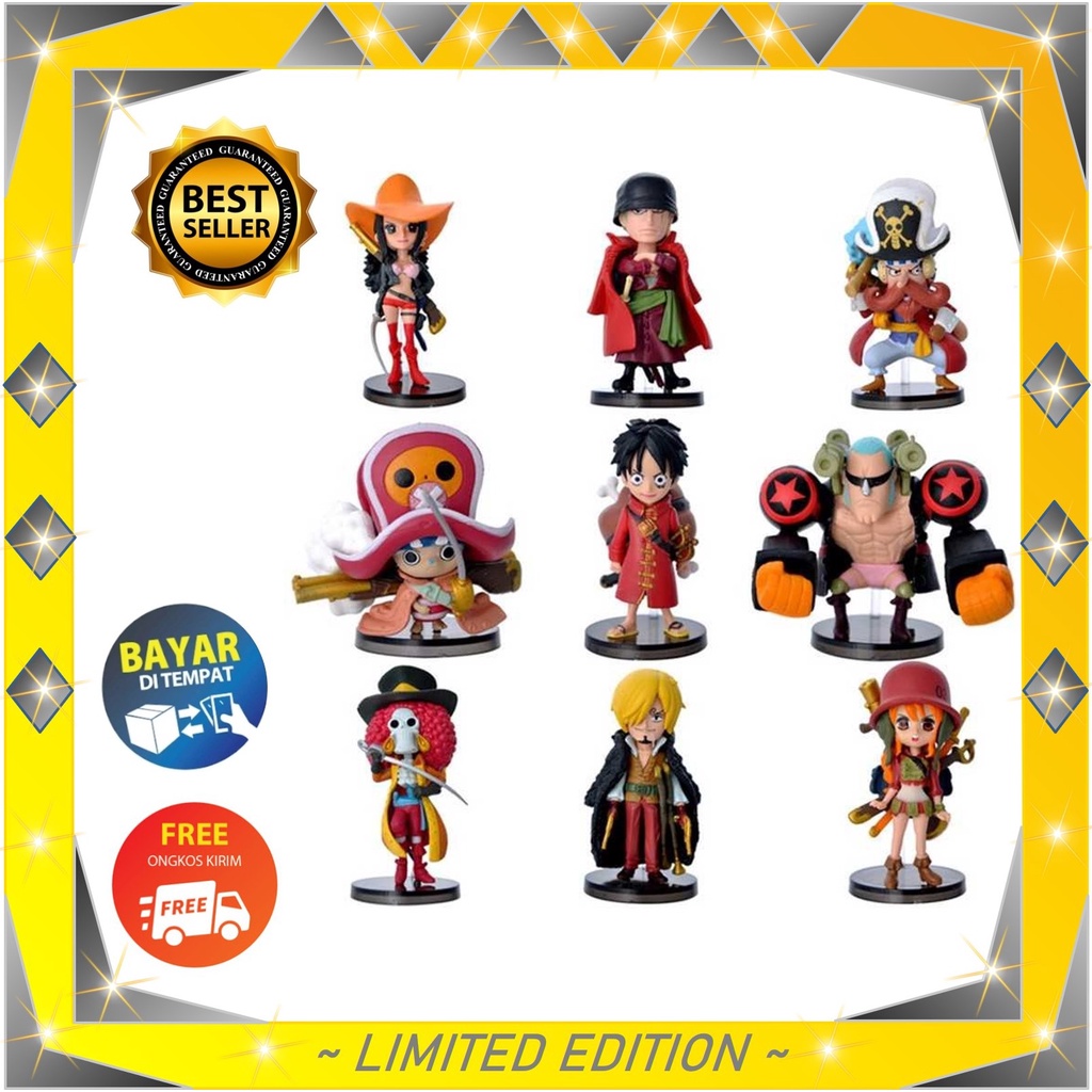 Jual Action Figure One Piece Pcs Action Figure Poster Kaos Komik