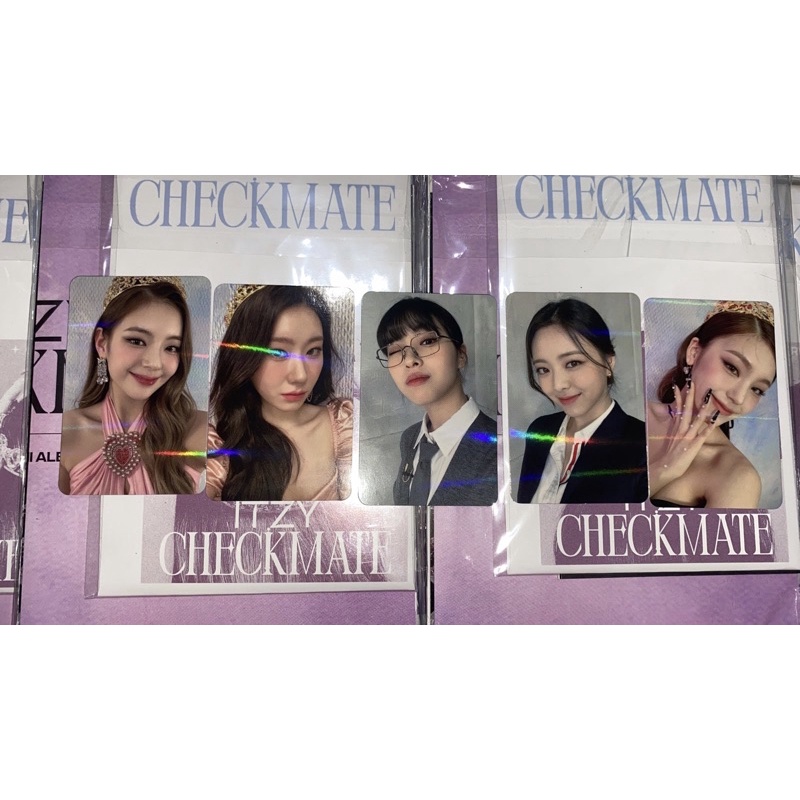 Jual Itzy Checkmate Soundwave Pob Swkr Crown Suit Photocard Album