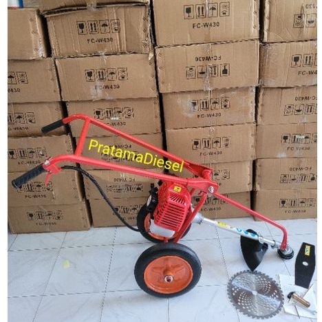 Jual Mesin Potong Rumput Dorong FALCON FC W430 Shopee Indonesia