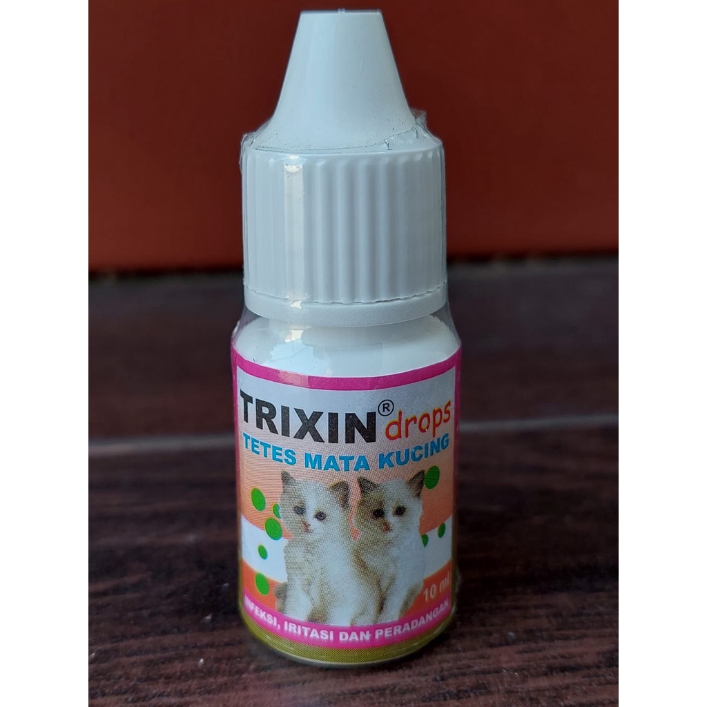 Jual Trixin Drop Ml Obat Tetes Mata Kucing Cat Kitten Ml Shopee