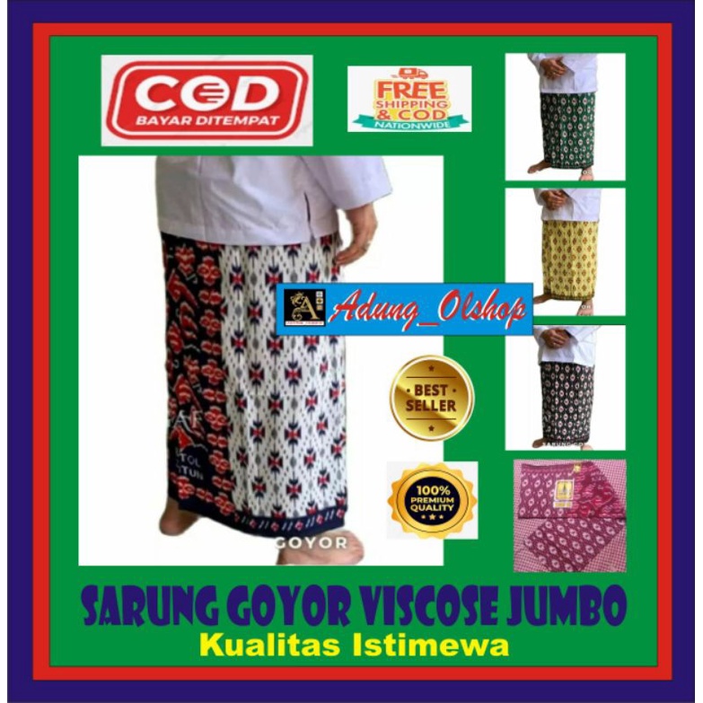 Jual Sarung Goyor Cap Botol Pria Dewasa Murah Klasik Kain Serbaguna