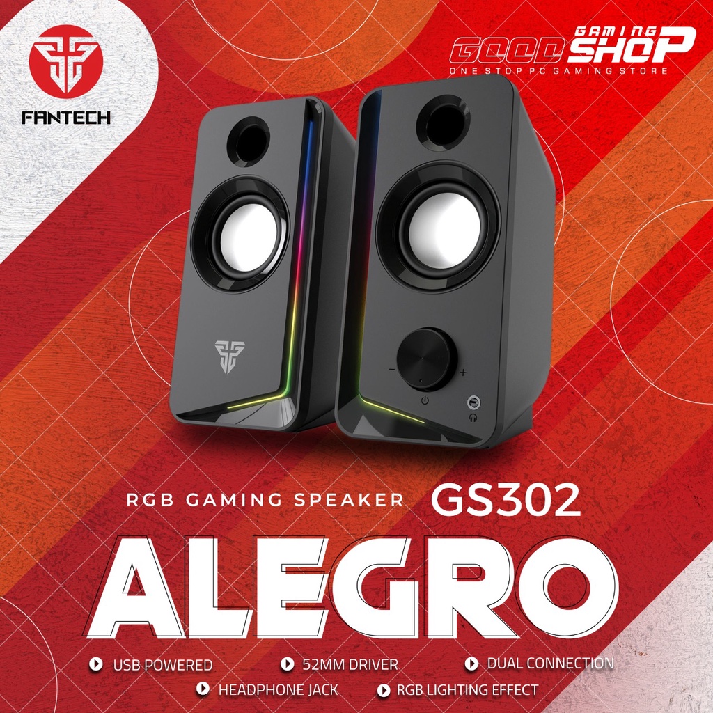 Jual Fantech Gs Alegro Rgb Dual Connection Bt Mm Gaming Speaker