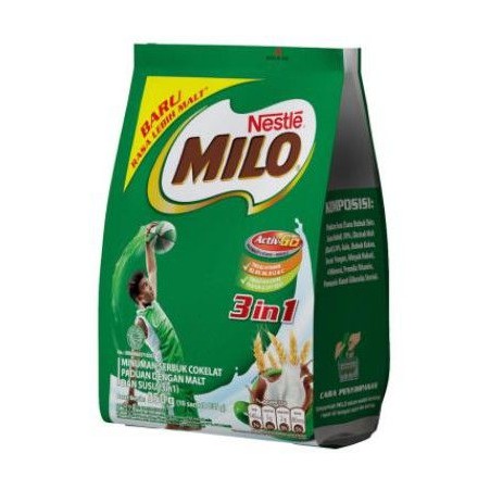 Jual MILO 3IN1 Active Go 350g 10pcs X 35g Shopee Indonesia