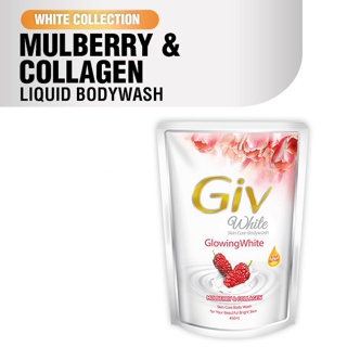 Jual Giv Glowing White Sabun Mandi Cair Mulberry Collagen Ml