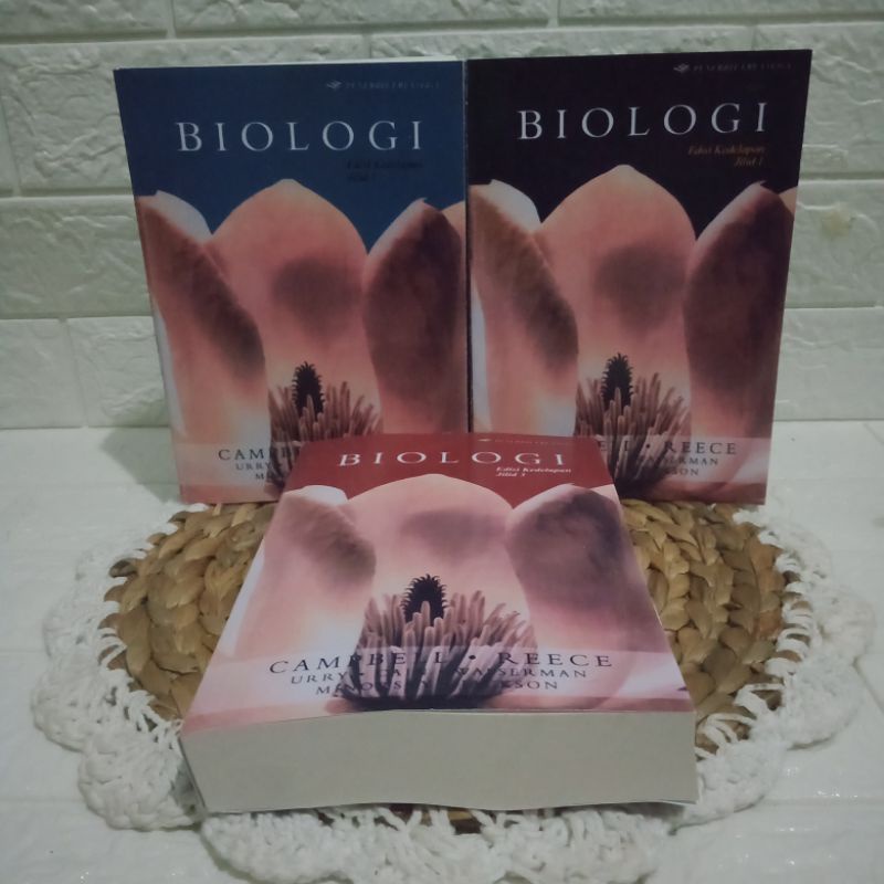 Jual BIOLOGI Edisi 8 Jilid 1 2 3 Penulis Campbell Reece Shopee