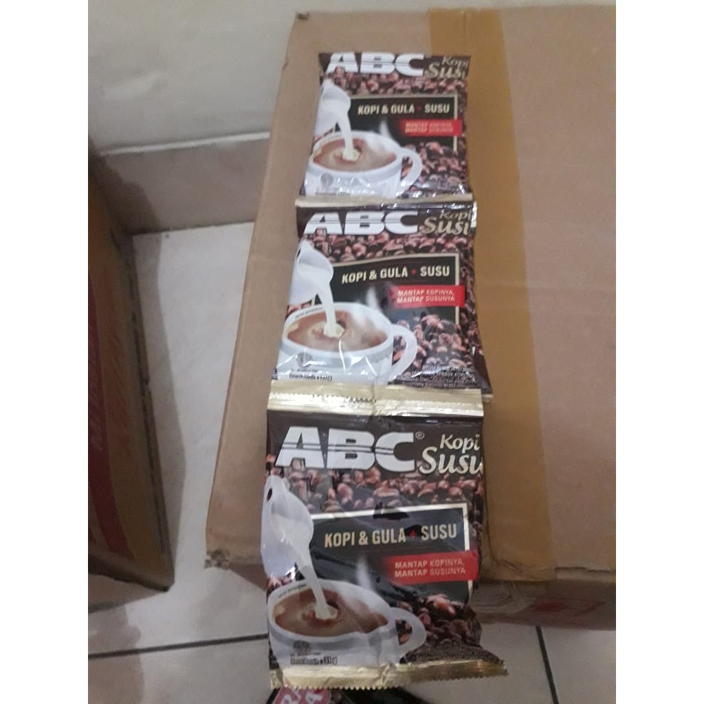 Jual Kopi Abc Susu Renceng Shopee Indonesia