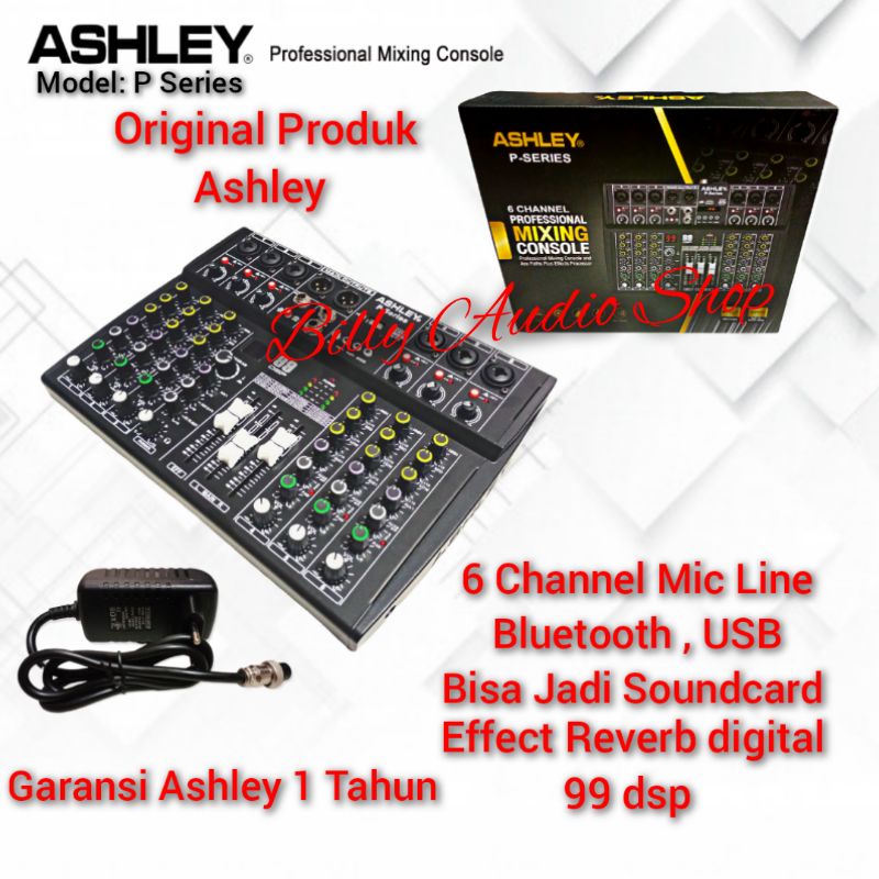 Jual Mixer Ashley P Series Mixer Asley P Series Channel Original