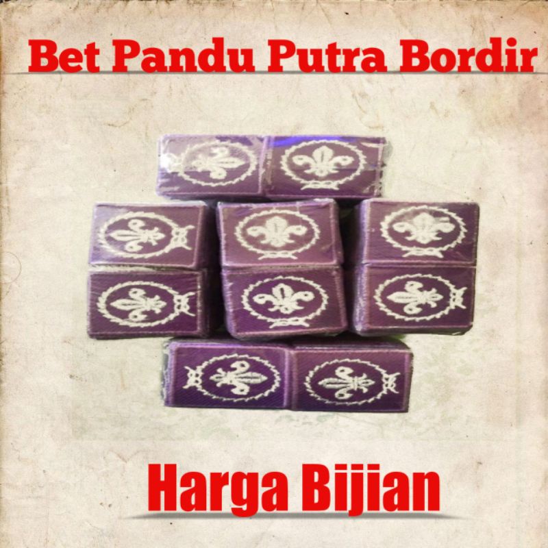 Jual Bet Pandu Putra Bordir Wosm Putra Harga Bijian Shopee Indonesia