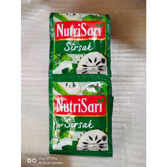 Jual Nutrisari Sachet Rasa Sirsak Renceng Isi Sachet Shopee