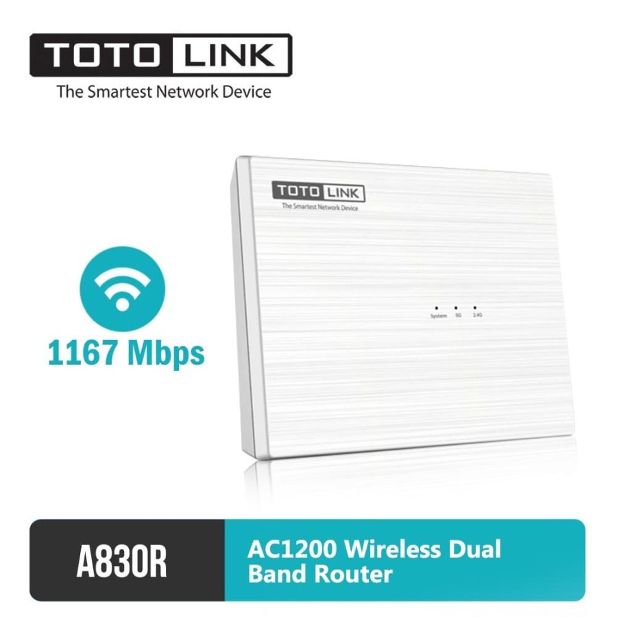 Jual Wireless Router Totolink 1200Mbps Gigabit Ac1200 Dual Band Wifi