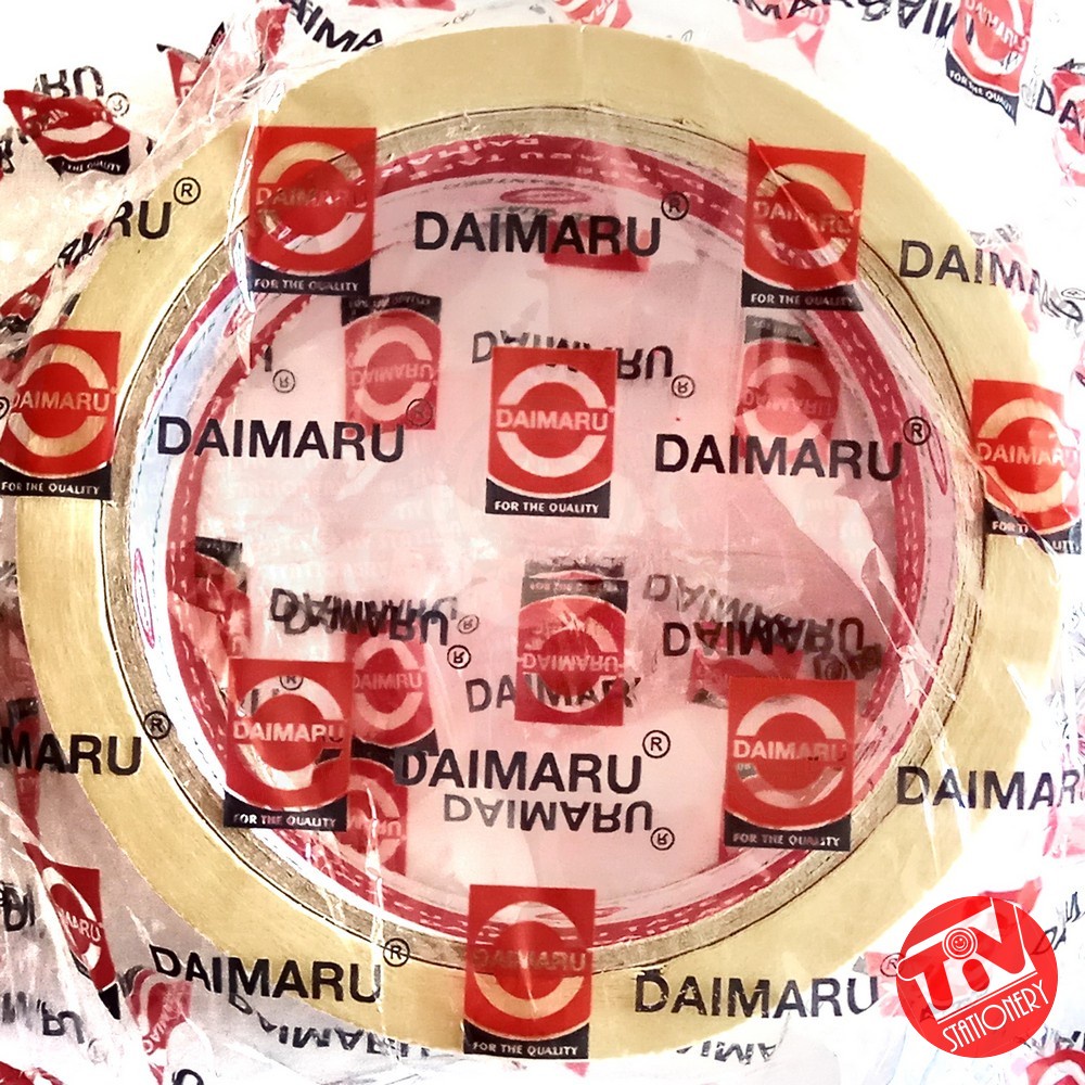 Jual Masking Tape Lakban Kertas Daimaru Inchi Mm X M Shopee