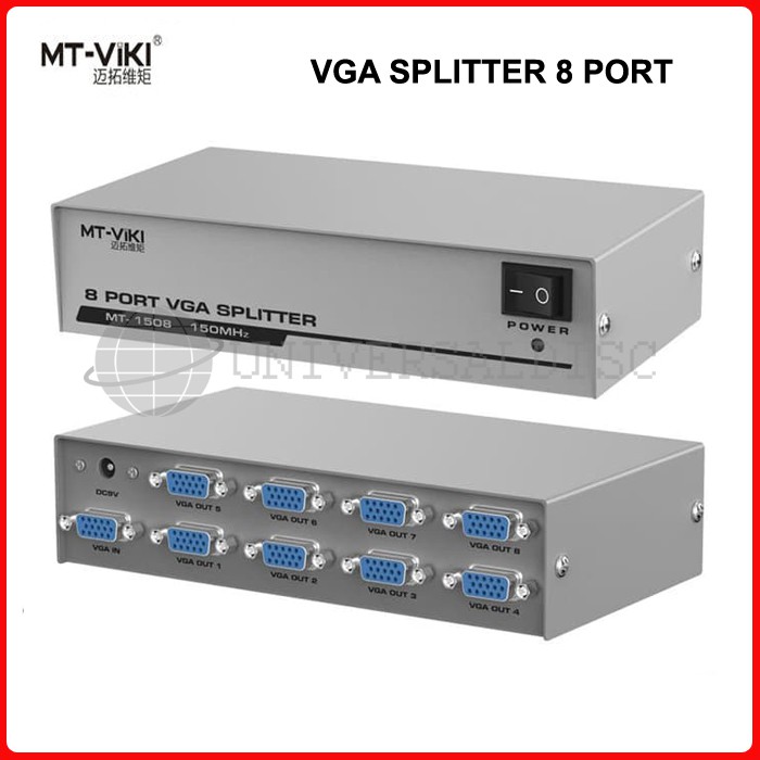 Jual Vga Splitter Port Splitter Vga Port Vga Spliter Port