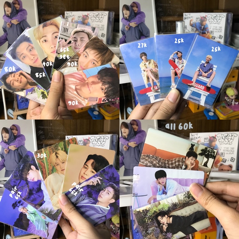 Jual PHOTOCARD BTS BANGTAN RM Namjoon Seokjin Suga Jhope Hobi Taehyung