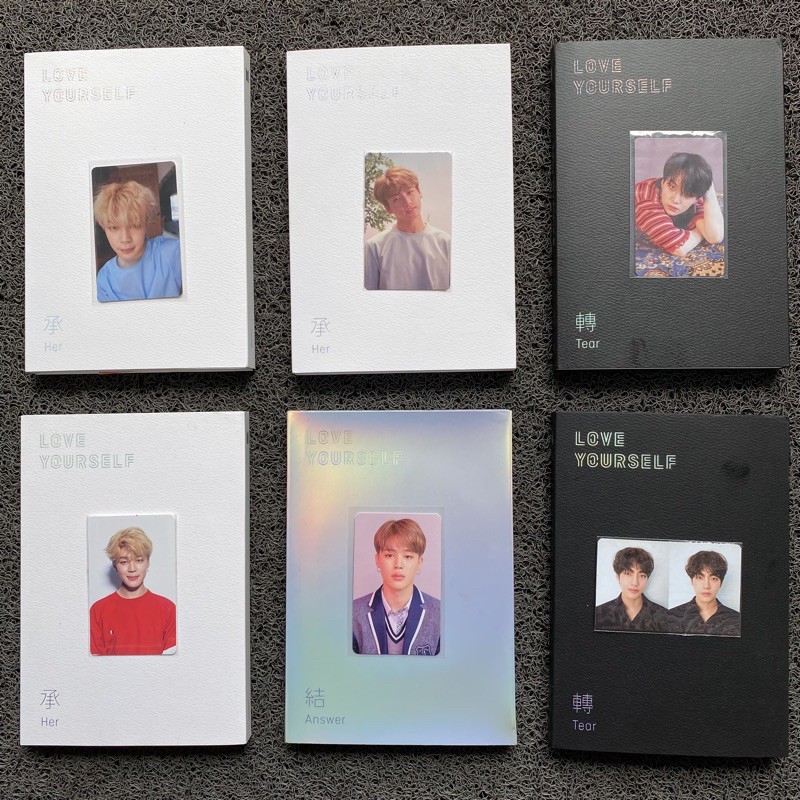 Jual Album Bts Love Yourself Her Tear Answer Photocard Pc Jimin