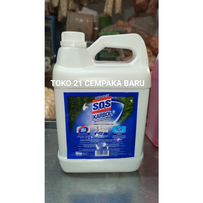 Jual Karbol Sos Karbol Wangi Classic Pine Jerigen Liter Murah