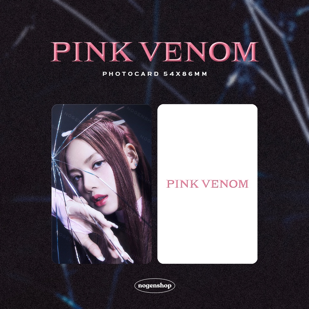 Jual Photocard Pc Blackpink Born Pink Pink Venom Fanmade Shopee