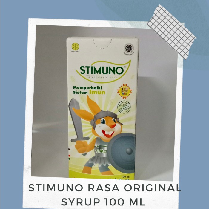 Jual STIMUNO RASA ORIGINAL SYRUP 100 ML Shopee Indonesia