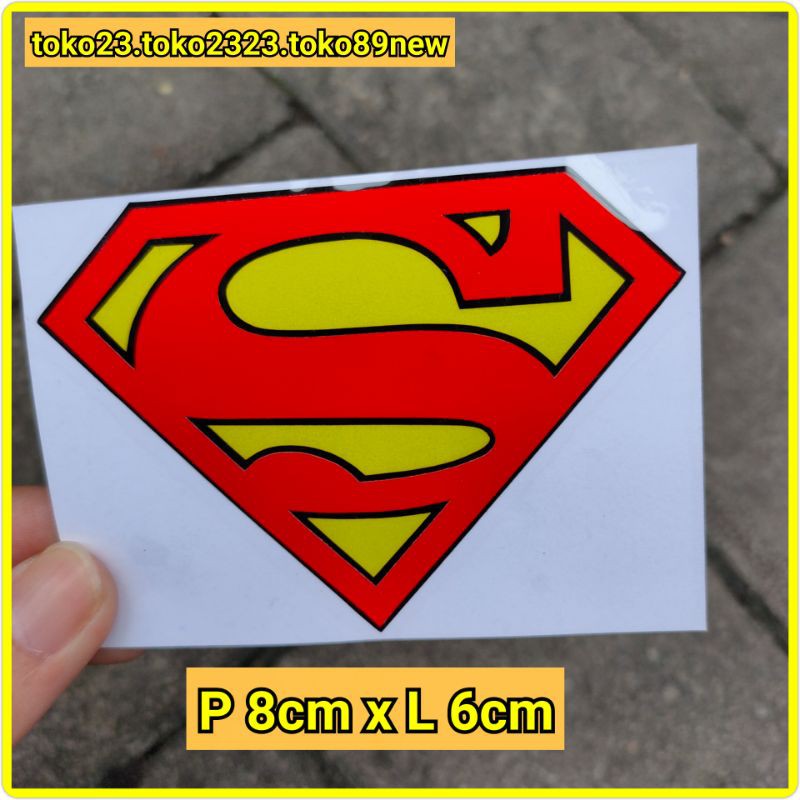 Jual Stiker Motor Cutting Superman Sticker Cutting Shopee Indonesia