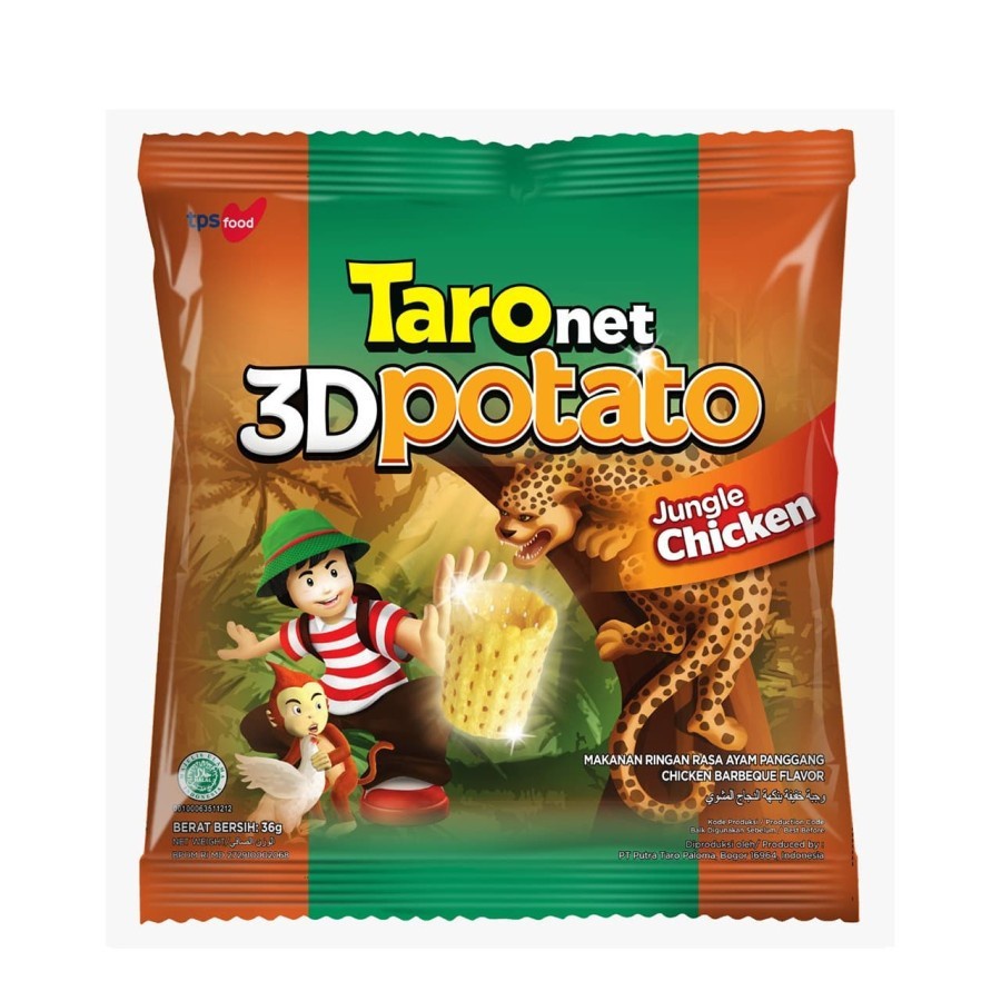 Jual Taro Net 3D Potato Jungle Chicken Shopee Indonesia