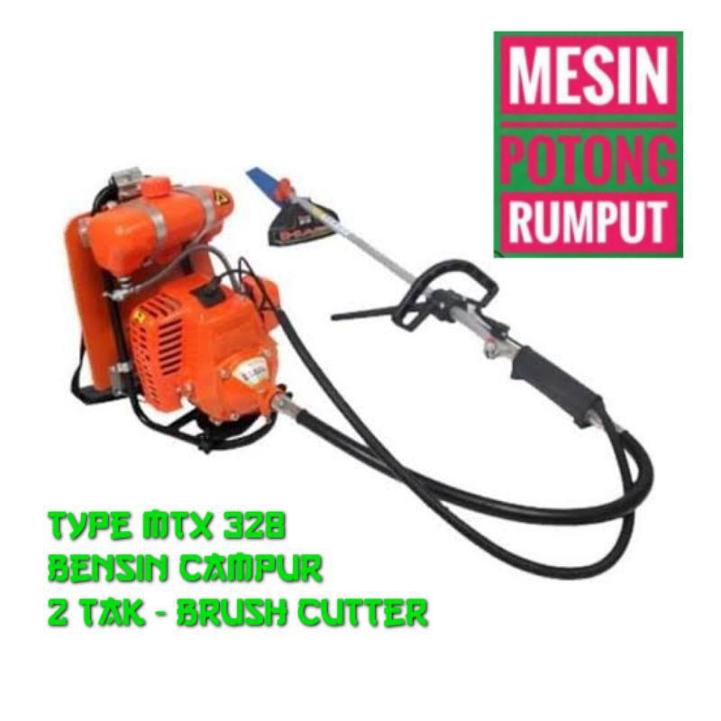 Jual Mesin Potong Rumput Padi Mtx Bensin Campur Tak Brush