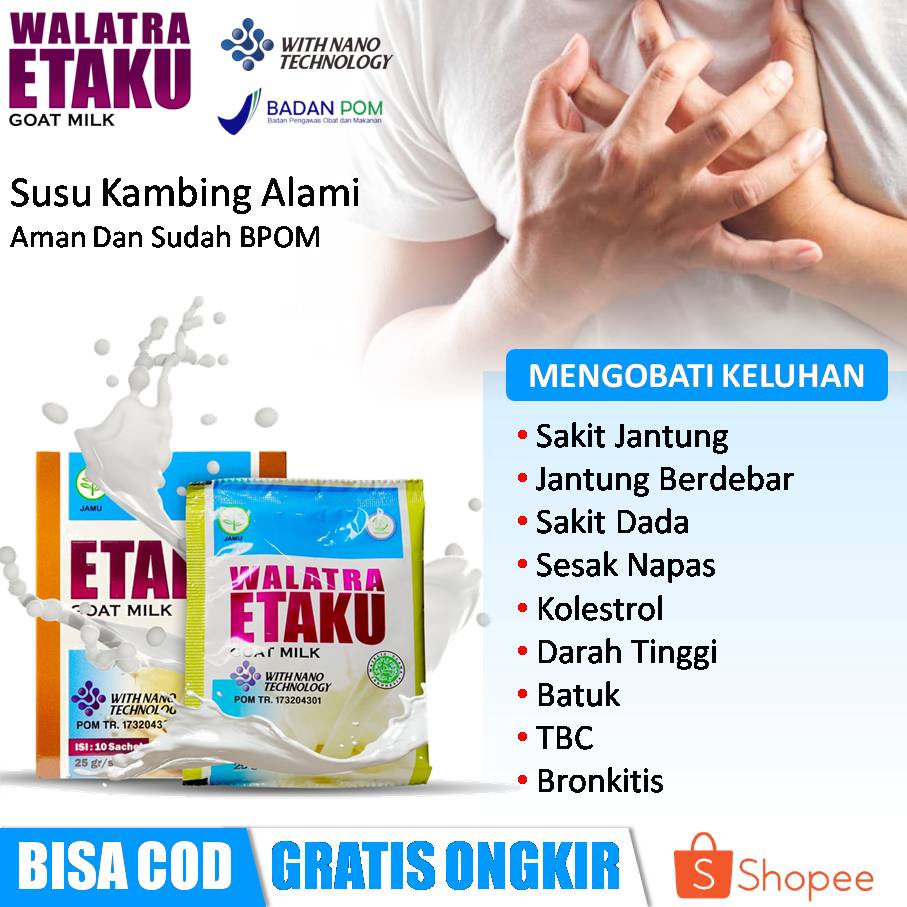 Jual Susu Kesehatan Jantung Obat Jantung Berdebar Sesak Napas Sakit