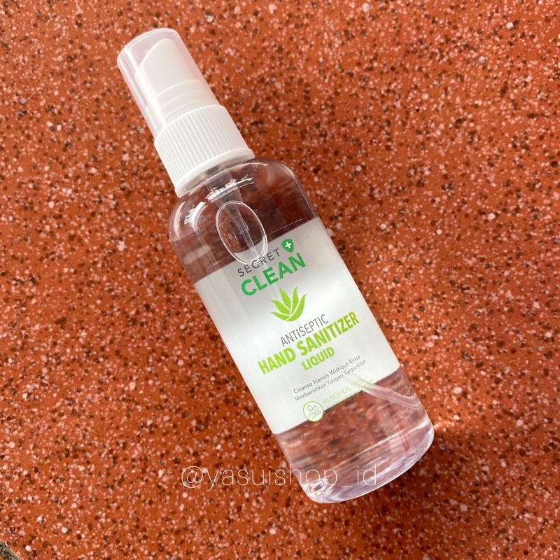 Jual Secret Clean Hand Sanitizer Spray Ml Shopee Indonesia