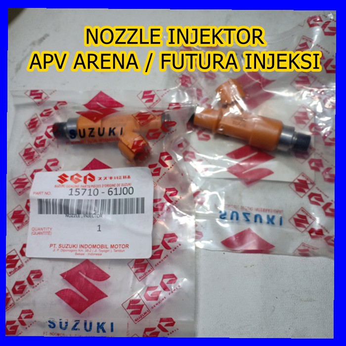 Jual NOZZLE NOSEL INJEKTOR SUZUKI APV ARENA FUTURA INJEKSI ASLI