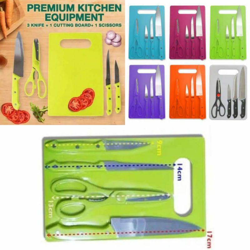 Jual Pisau Dapur Set Shopee Indonesia