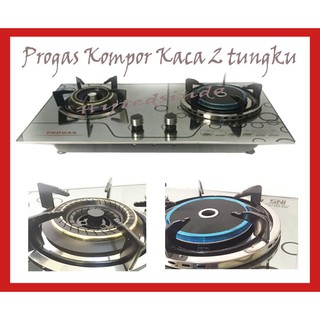 Jual Kompor Gas Kaca Tungku Progas Pg Mix Bara Infrared Shopee