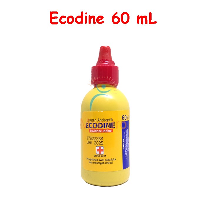 Jual Ecodine Povidone Iodine Onemed 60ml Antiseptik 60 Ml Obat Merah