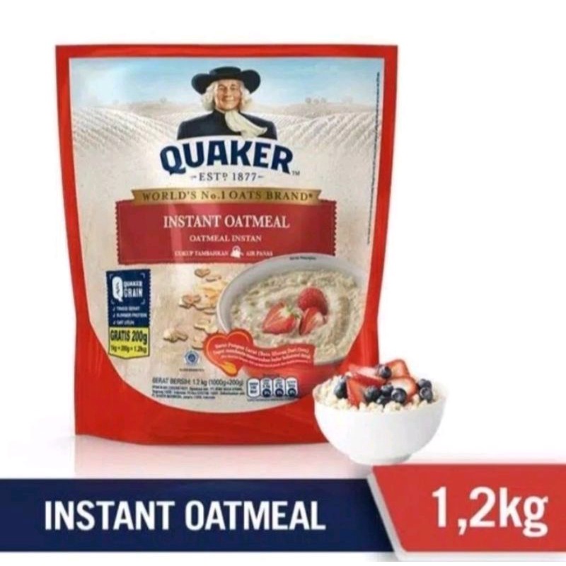 Jual Quaker Instant Oatmeal Gr Shopee Indonesia