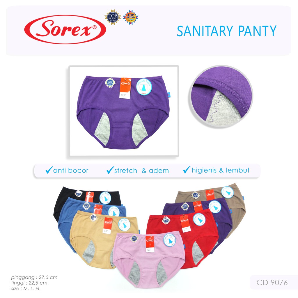 Jual Sorex Cd Menstruasi Sanitary Panty Celana Haid Shopee Indonesia