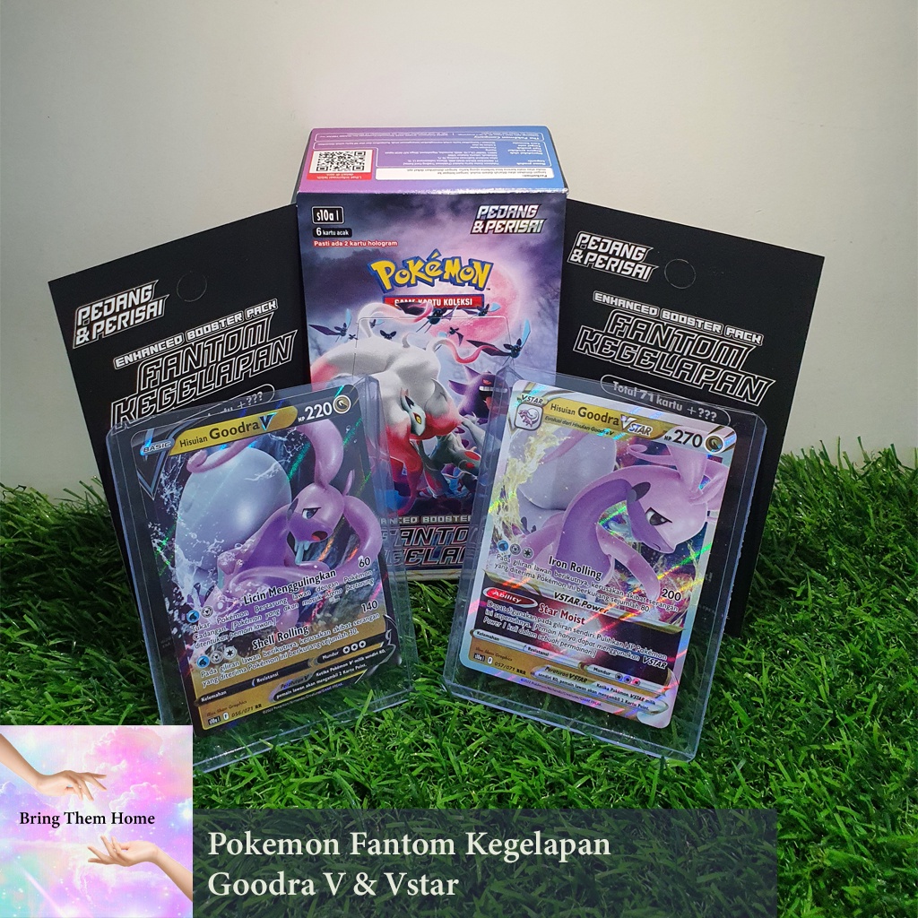 Jual Hisuian Goodra VStar RRR V RR Pokemon Fantom Kegelapan S10a