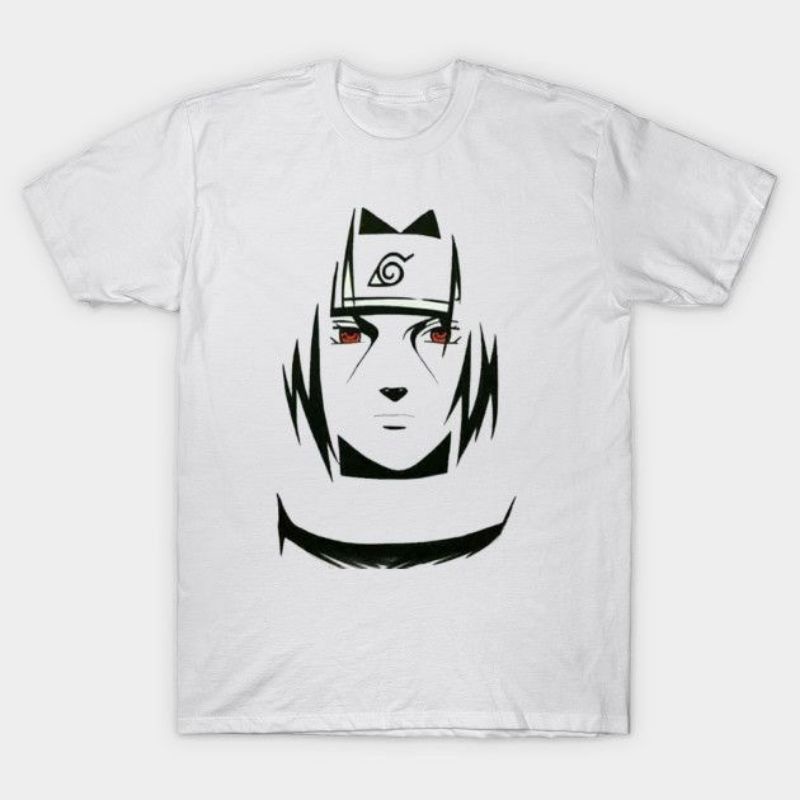 Jual Kaos Anime Jepang Clan Uchiha Itachi Sasuke Madara Obito Boruto