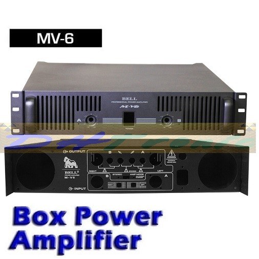 Jual Box Power Amplifier MV 6 Box BELL MV6 Box Amply Holder Box Sound