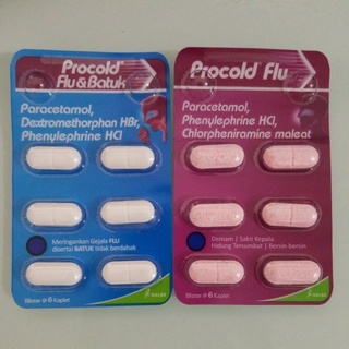 Jual Procold Flu Dan Procold Flu Batuk Shopee Indonesia