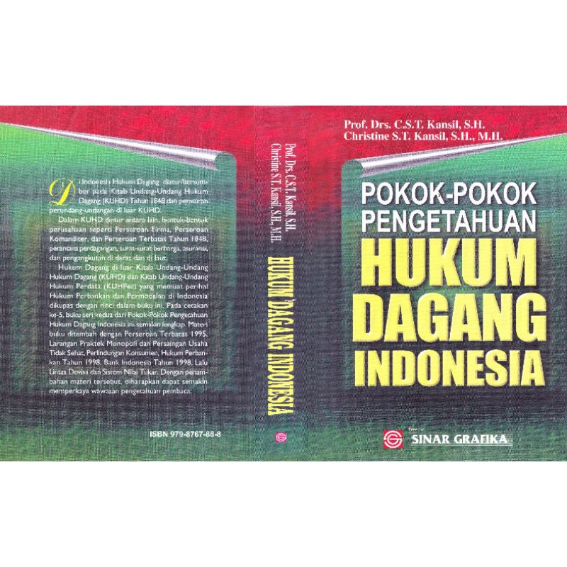 Jual Pokok Pokok Pengetahuan Hukum Dagang Indonesia Shopee Indonesia