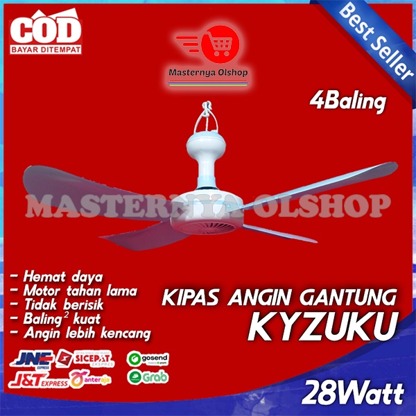 Jual Kipas Angin Gantung Helifan KYZUKU KIPAS ANGIN GANTUNG 28 WATT