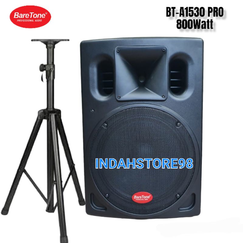 Jual Speaker Aktif 15 Inch Baretone BT A1530 PRO 800W Sound System