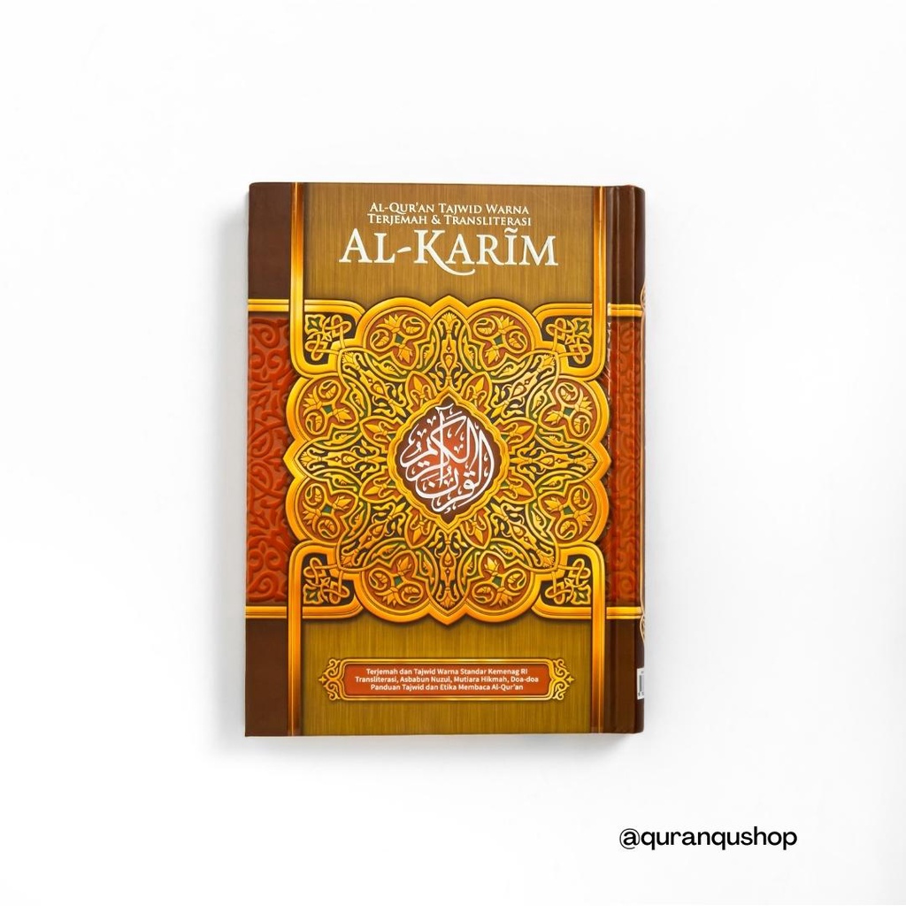 Jual AL QURAN TERJEMAH TAJWID WARNA DAN TRANSLITERASI AL KARIM UKURAN