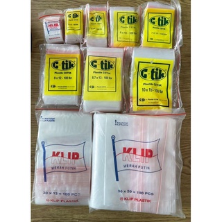 Jual Plastik Klip Plastik C Tik Cetik Klip Bendera Merah Putih