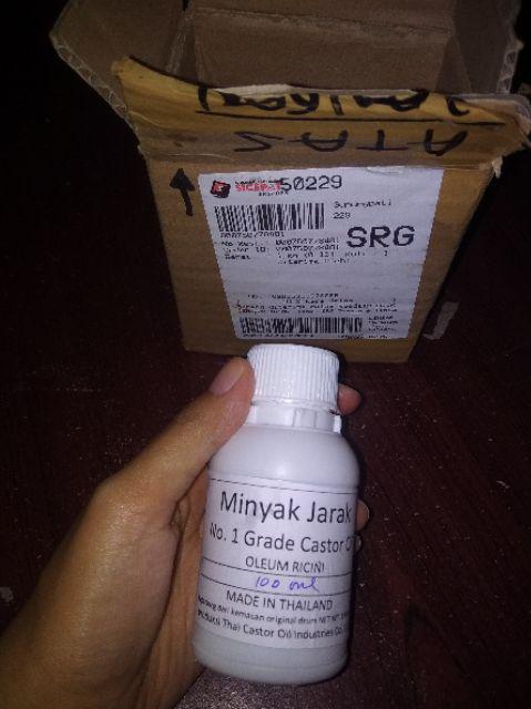 Minyak Jarak Castor Oil Oleum Ricini 100 Ml Shopee Indonesia