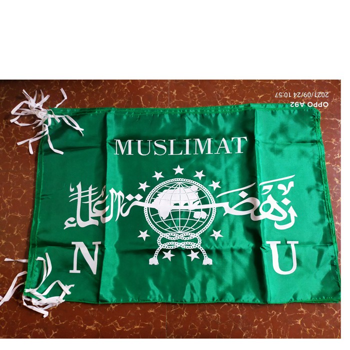 Jual BENDERA ANSOR IPNU MUSLIMAT NU NAHDLATUL ULAMA UKURAN 50X75CM