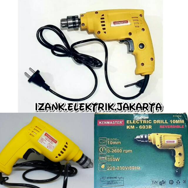 Jual Mesin Bor Listrik Mm Electric Drill Reversible Bolak Balik