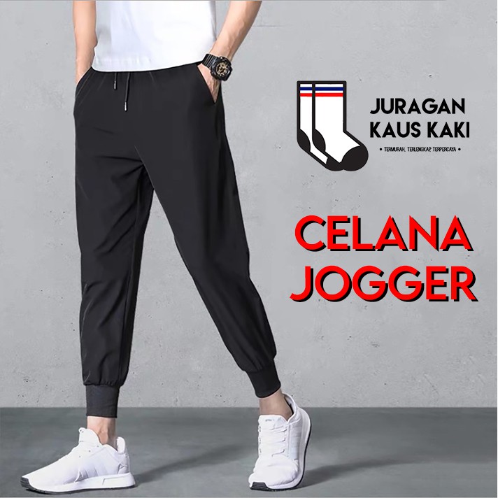 Jual Celana Panjang Jogger Training Olahraga Lari Gym Joger Pria