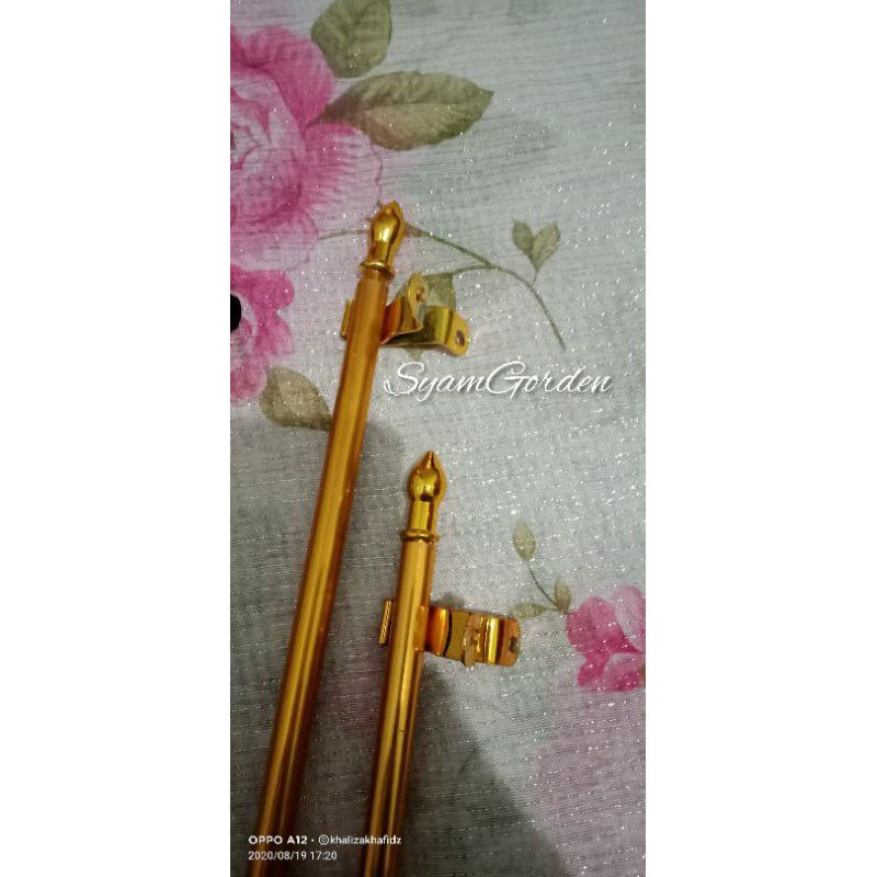 Jual Stik Stick Batang Gorden Kupu Kupu Jendela Minimalis Satu