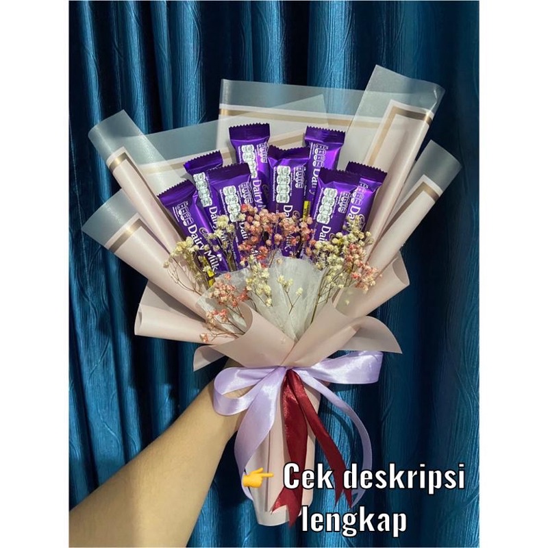 Jual Buket Cokelat Dairy Milk 30gr Silverqueen Cadbury