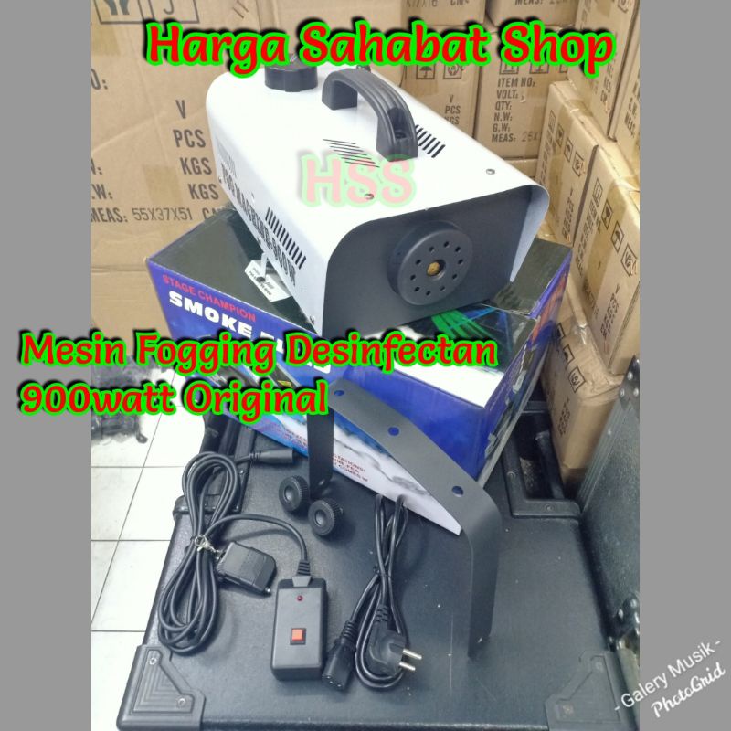 Jual Mesin Smoke Mesin Fogging 900watt Bonus Liquid 500ML Aja Asap