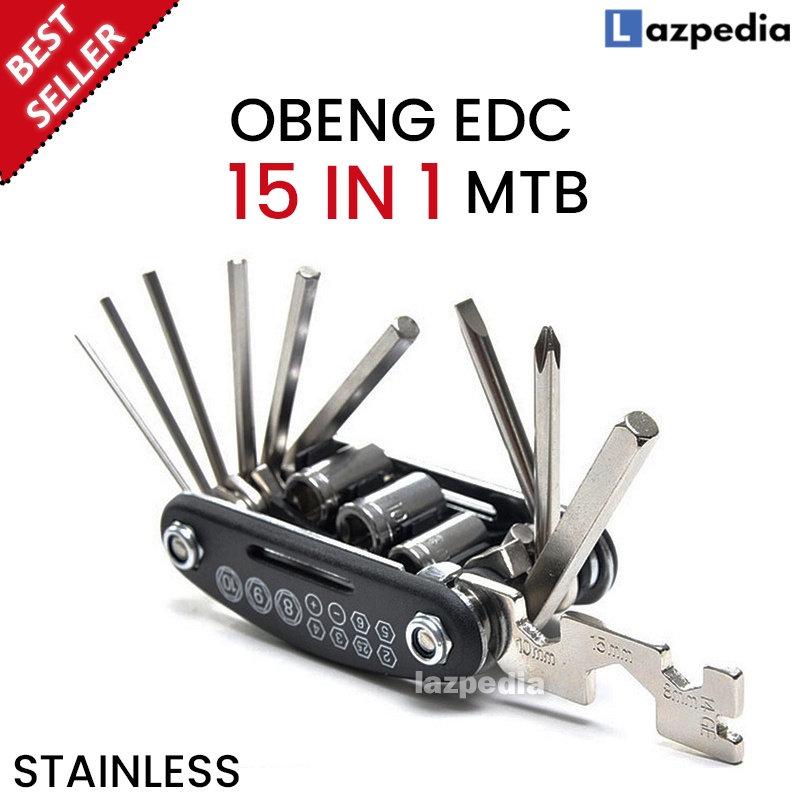 Jual Edc In Obeng Set Komplit Multifungsi Obeng Sepeda Lengkap